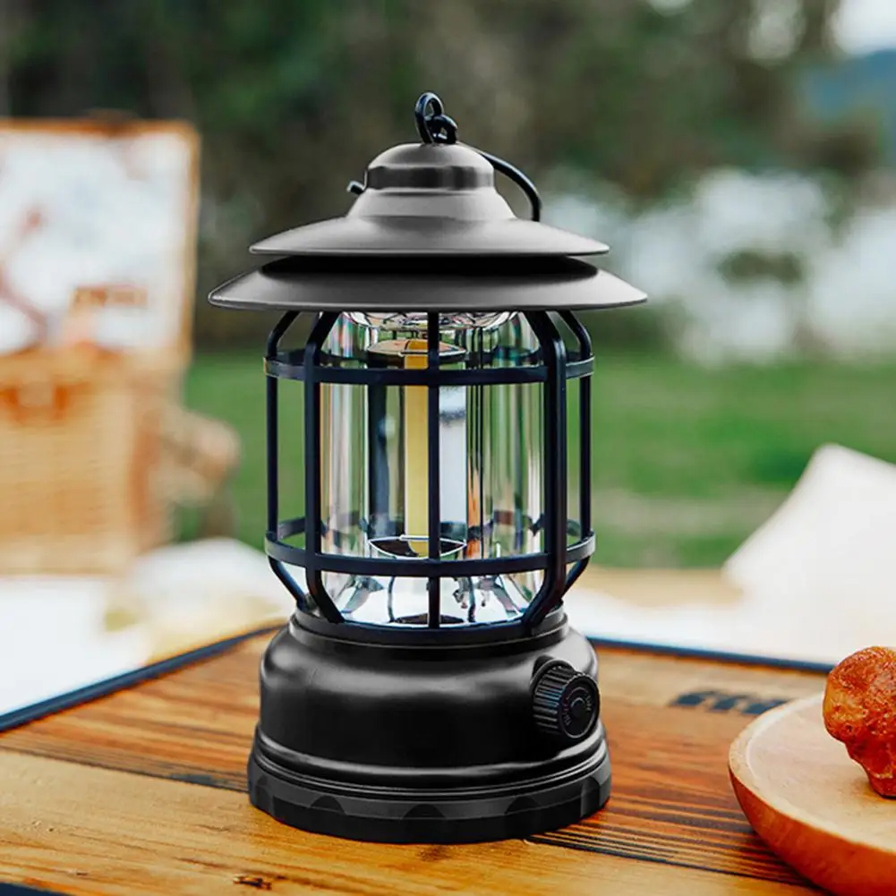 Reachargeable Retro Camping Lamp- আধুনিক হারিকেন